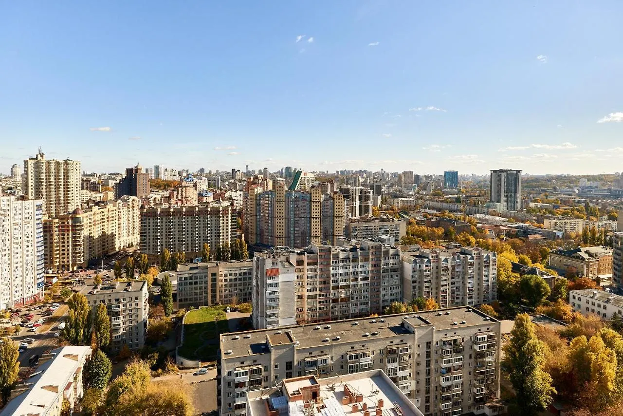 Стильні Апартаменти Із Казковим Краєвидом Та Світлом Kiev 0*,  Ukraine